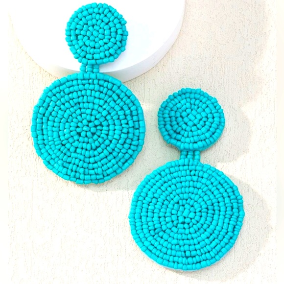 Jewelry - Fiesta Cinco de Mayo Turquoise earrings FREE GIFT W PURCHASE